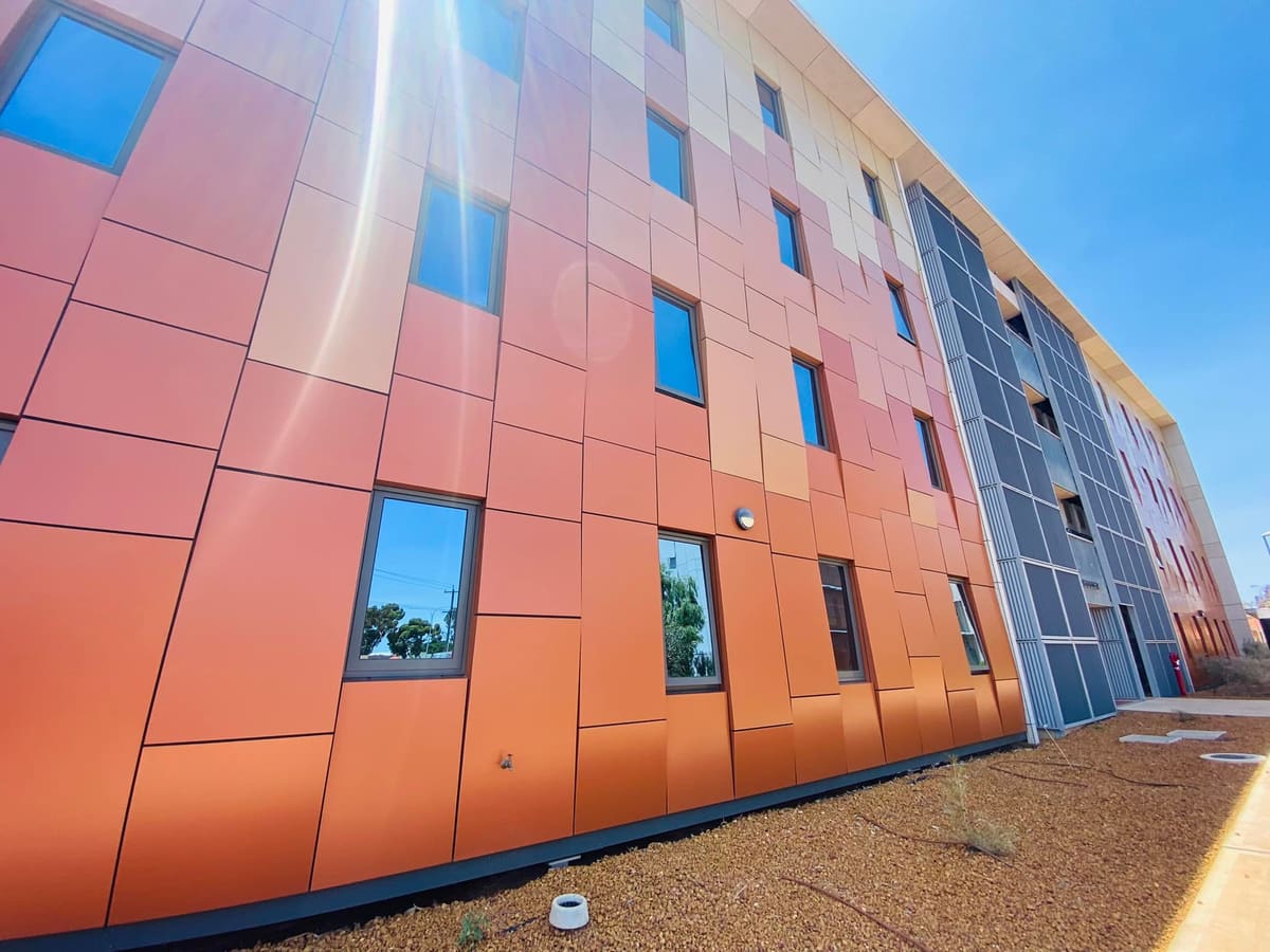 Curtin University Agricola accommodation after DailyClean internal and external window cleaning programme.